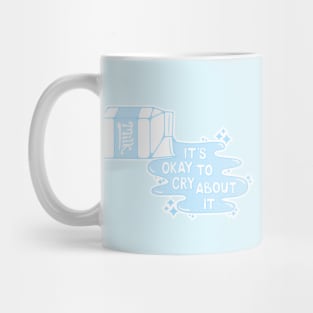 Cry Over Spilled Milk (Blue) Mug